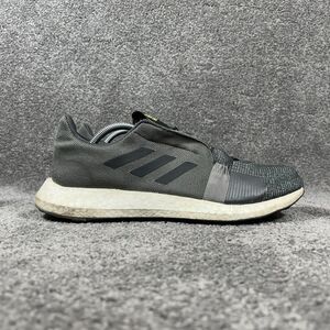 Adidas Senseboost Go Men's Size 11.5 Gray Athletic Running Shoes Used
